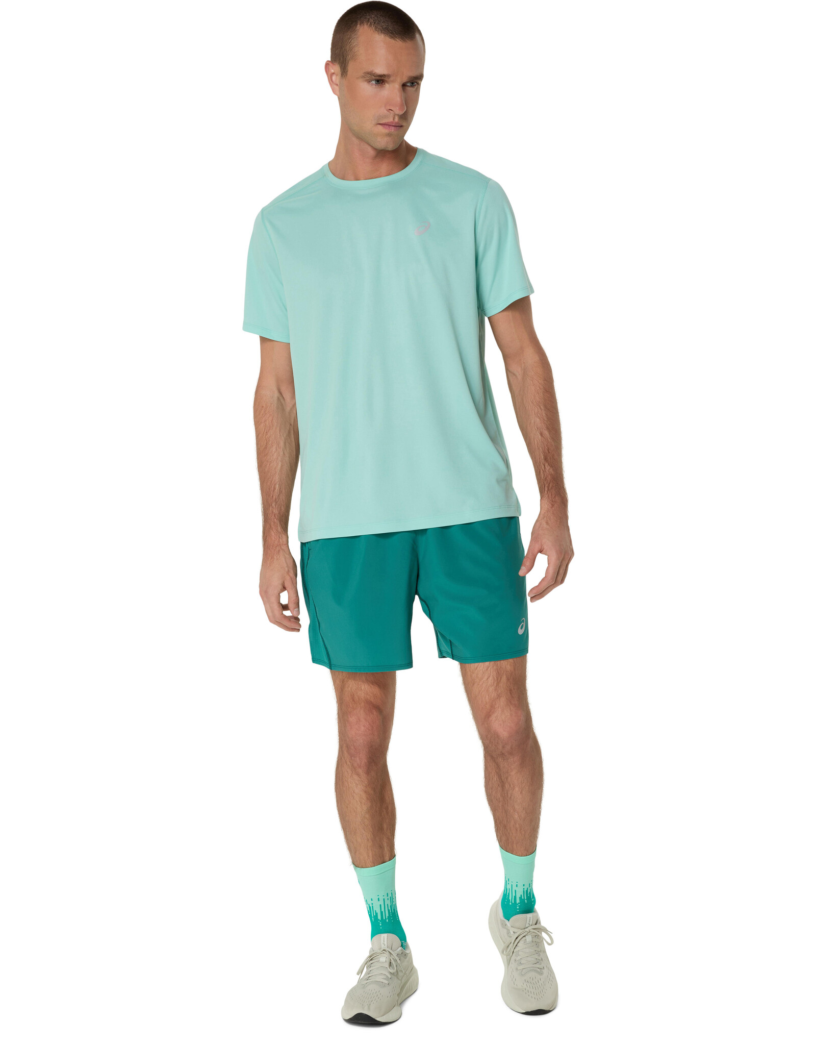 Asics ASICS CORE SS TOP-Heren-OASIS GREEN