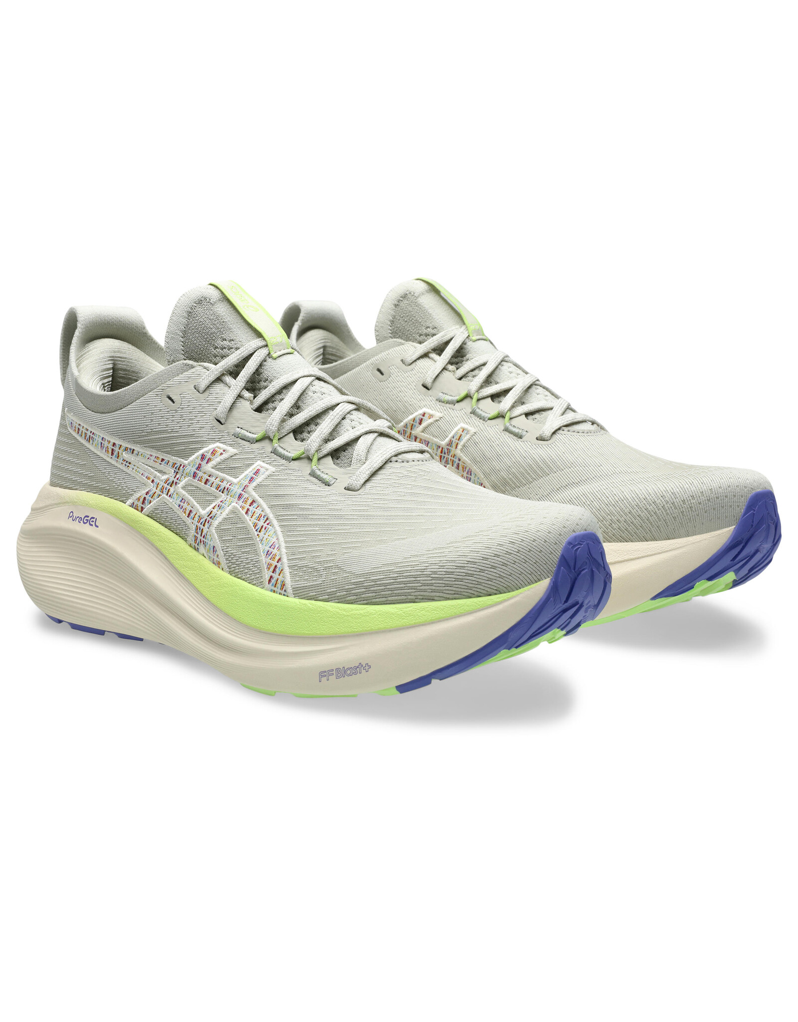 Asics GEL-NIMBUS 27 TR-Heren-NATURE BATHING/LIME GREEN