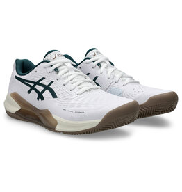 Asics GEL-CHALLENGER 14 CLAY-Heren-WHITE/SAXON GREEN