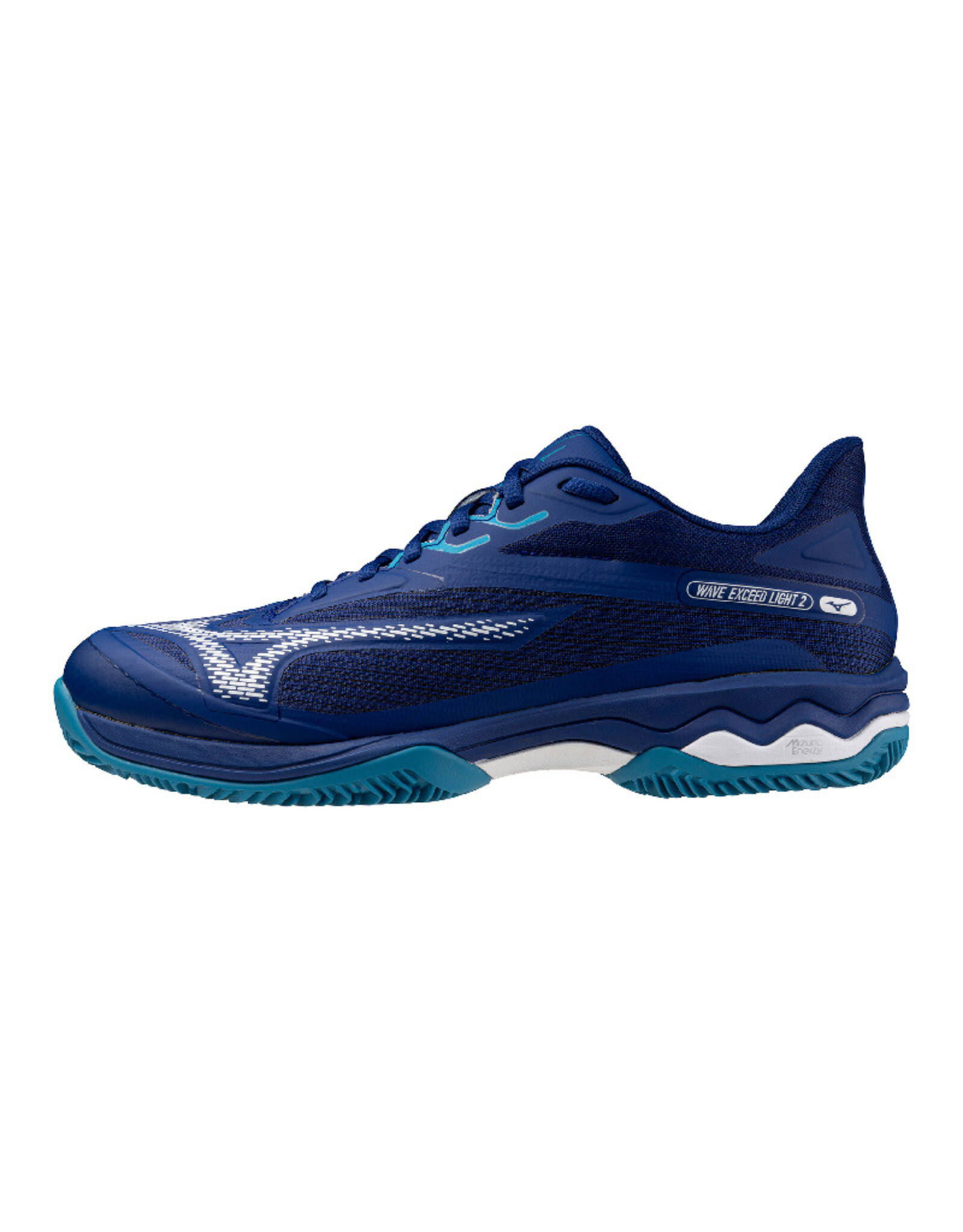 Mizuno SHOE WAVE EXCEED LIGHT CC-Heren-Bellwether Blue/White/Fjord Blue