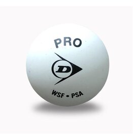 Dunlop SQUASH BAL PRO WIT