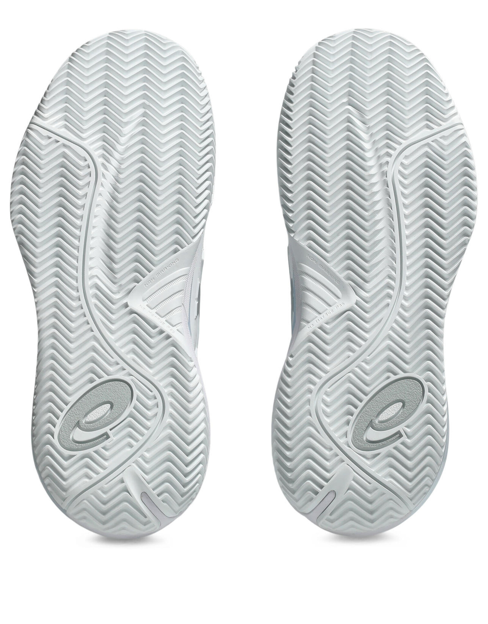 Asics GEL-RESOLUTION X CLAY-Dames-WHITE/PURE SILVER