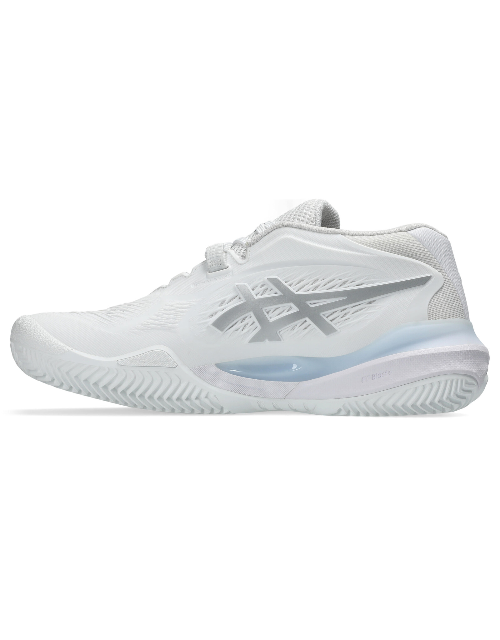 Asics GEL-RESOLUTION X CLAY-Dames-WHITE/PURE SILVER