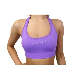 Fittastic Open back bra Dreamy purple