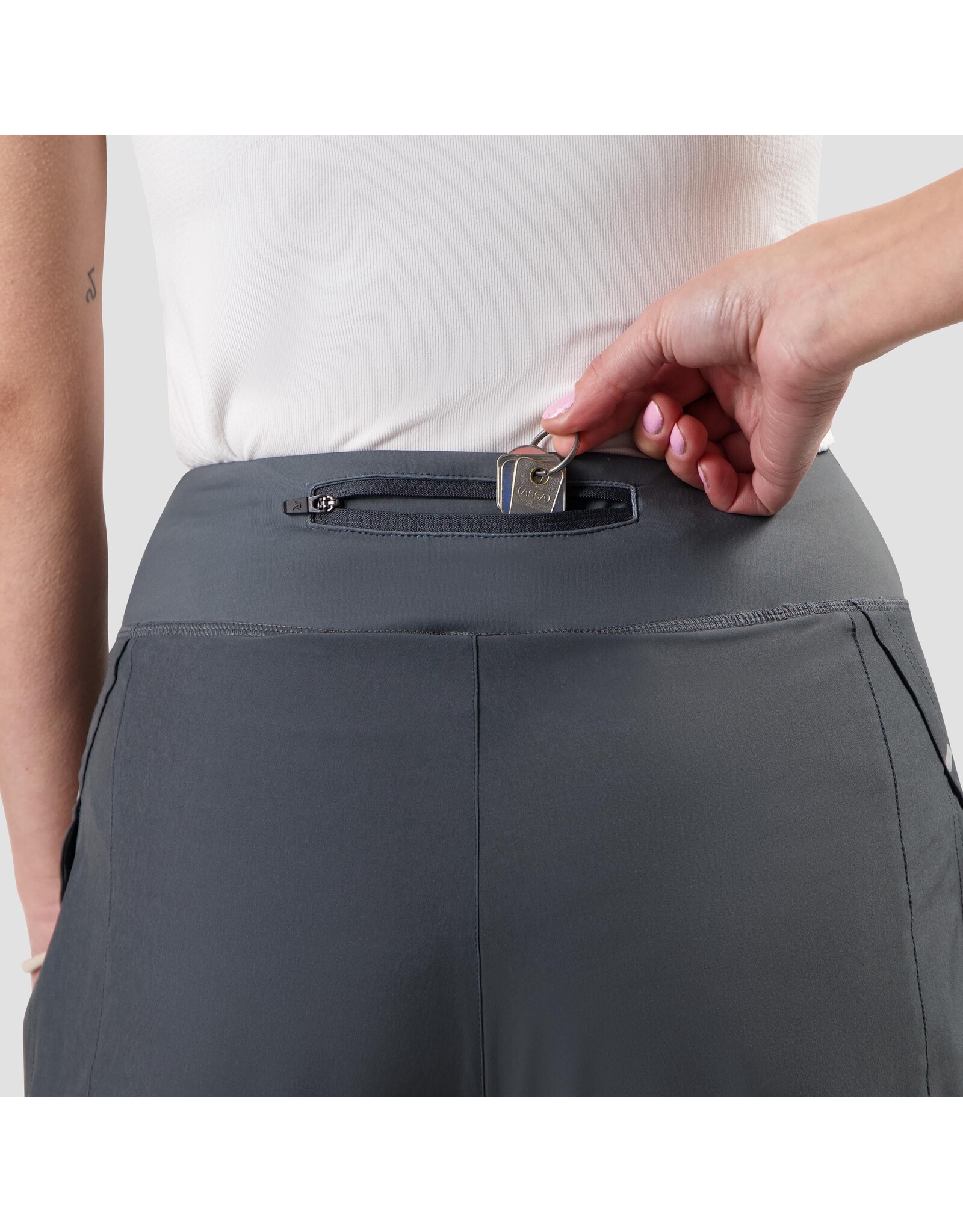 Rogelli Ds Running 2-in-1 Short Essential Grijs