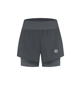 Rogelli Ds Running 2-in-1 Short Essential Grijs