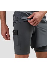 Rogelli Running 2-in-1 Short Essential Grijs