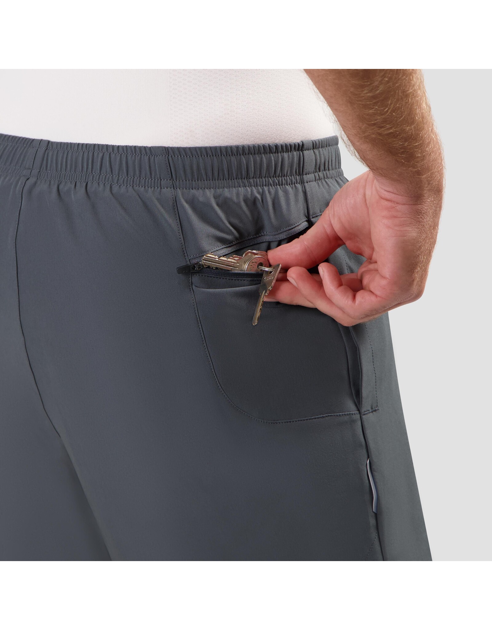 Rogelli Running 2-in-1 Short Essential Grijs