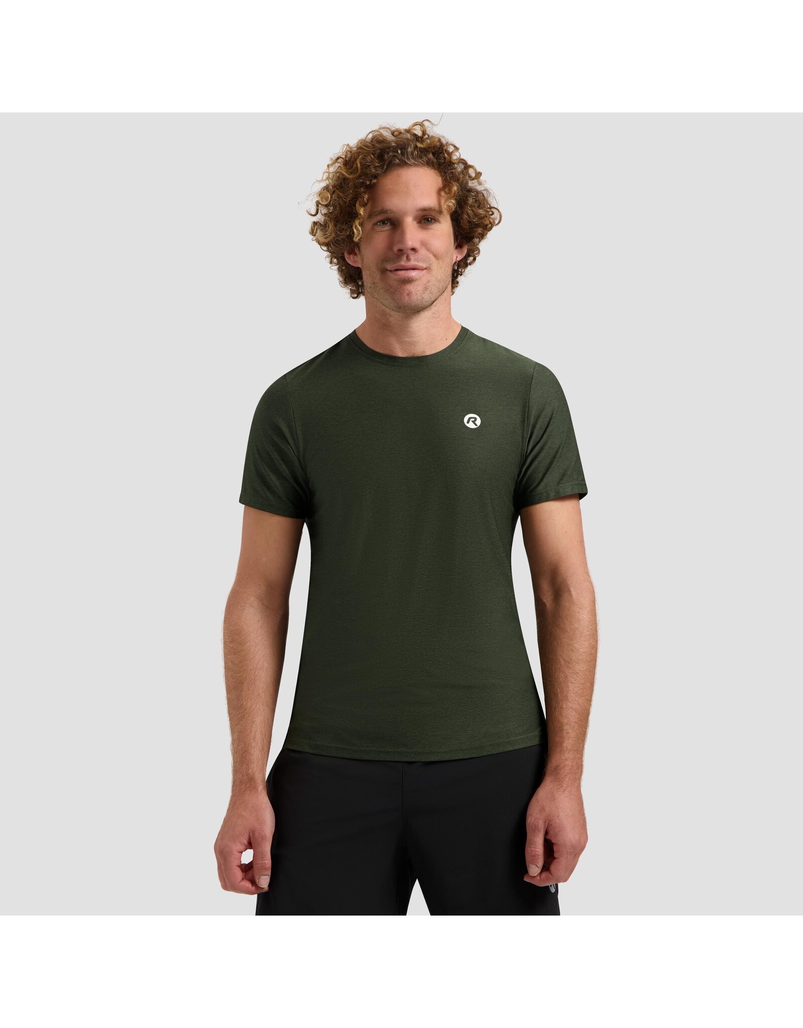Rogelli Running T-shirt Essential Leger Groen