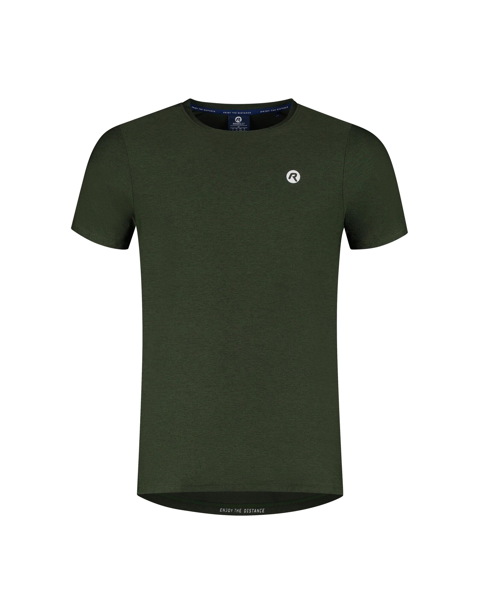 Rogelli Running T-shirt Essential Leger Groen