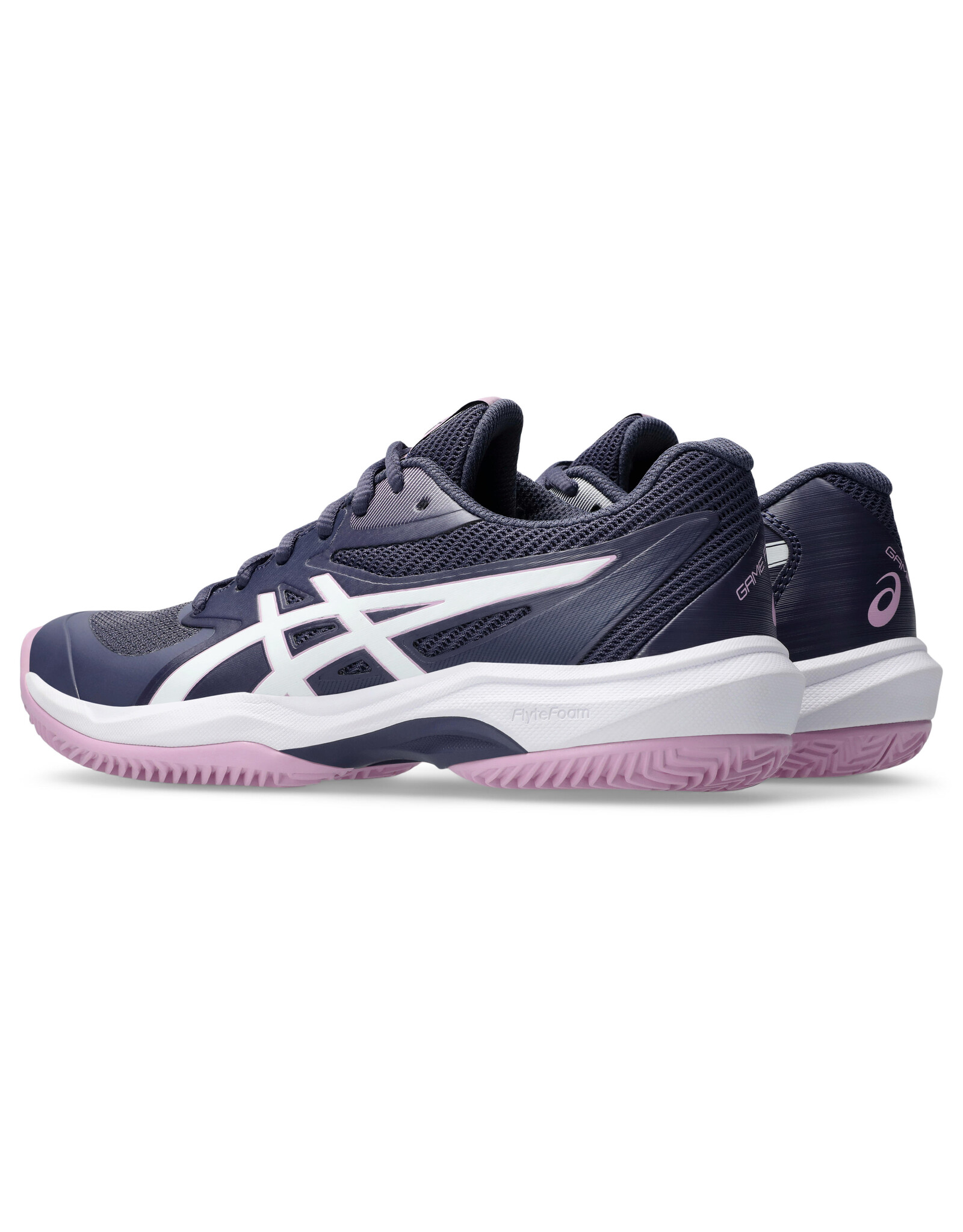 Asics GAME FF CLAY/OC-Dames-INDIGO FOG/WHITE