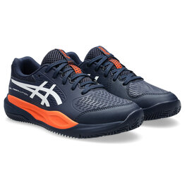 Asics GEL-RESOLUTION X GS CLAY-Kinderen-MIDNIGHT/WHITE