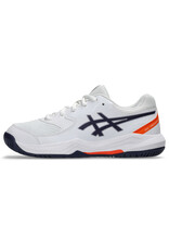 Asics GEL-DEDICATE 8 GS-Kinderen-WHITE/INDIGO FOG