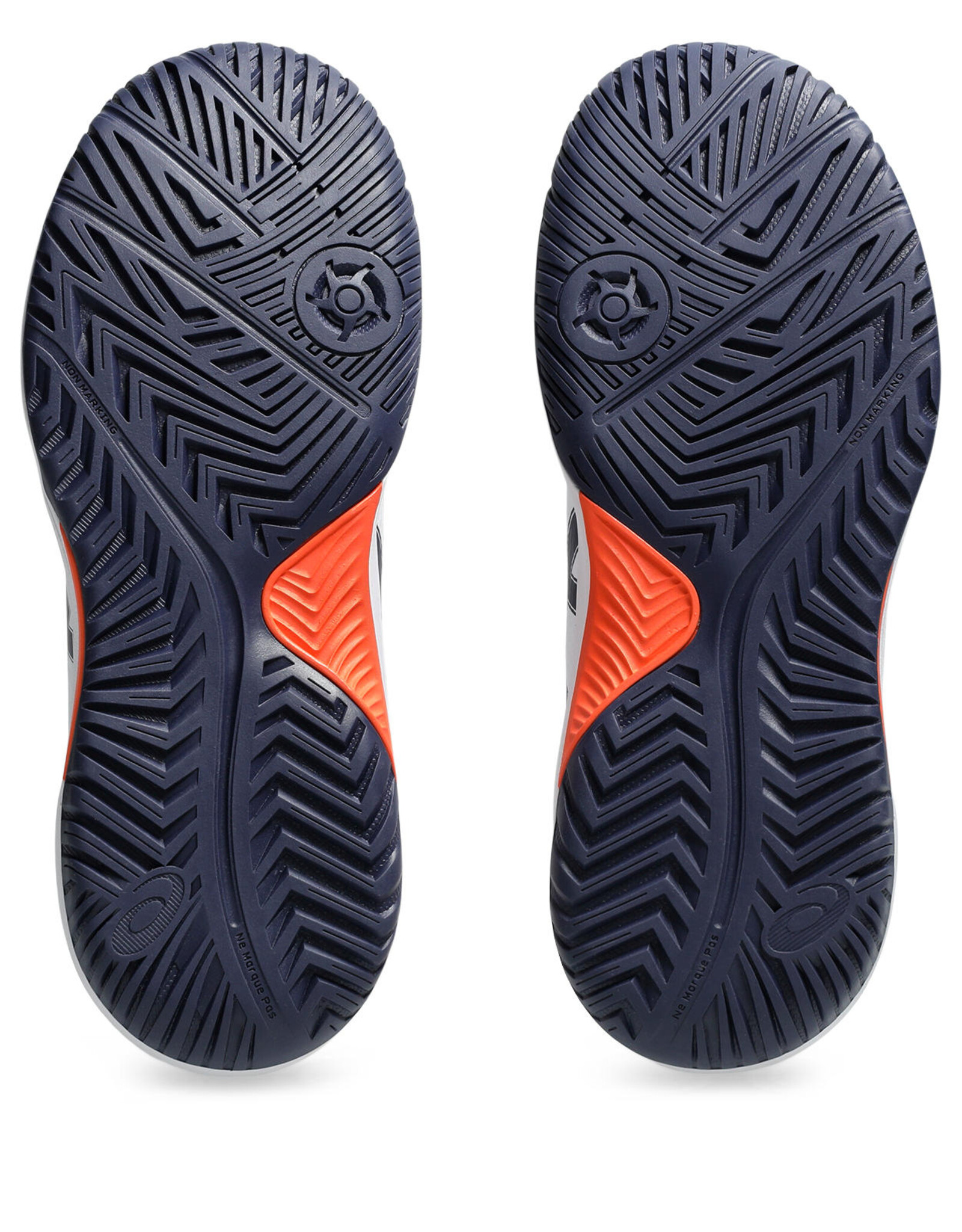 Asics GEL-DEDICATE 8 GS-Kinderen-WHITE/INDIGO FOG