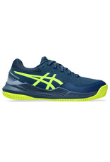 Asics GEL-RESOLUTION 9 GS CLAY-Kinderen-MAKO BLUE/SAFETY YELLOW