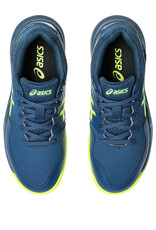 Asics GEL-RESOLUTION 9 GS CLAY-Kinderen-MAKO BLUE/SAFETY YELLOW