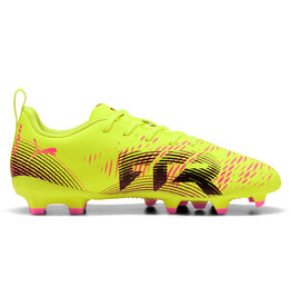 Puma FUTURE 8 PLAY FG/AG Jr-Unisex-Yellow Alert-PUMA Black-Sun Struck