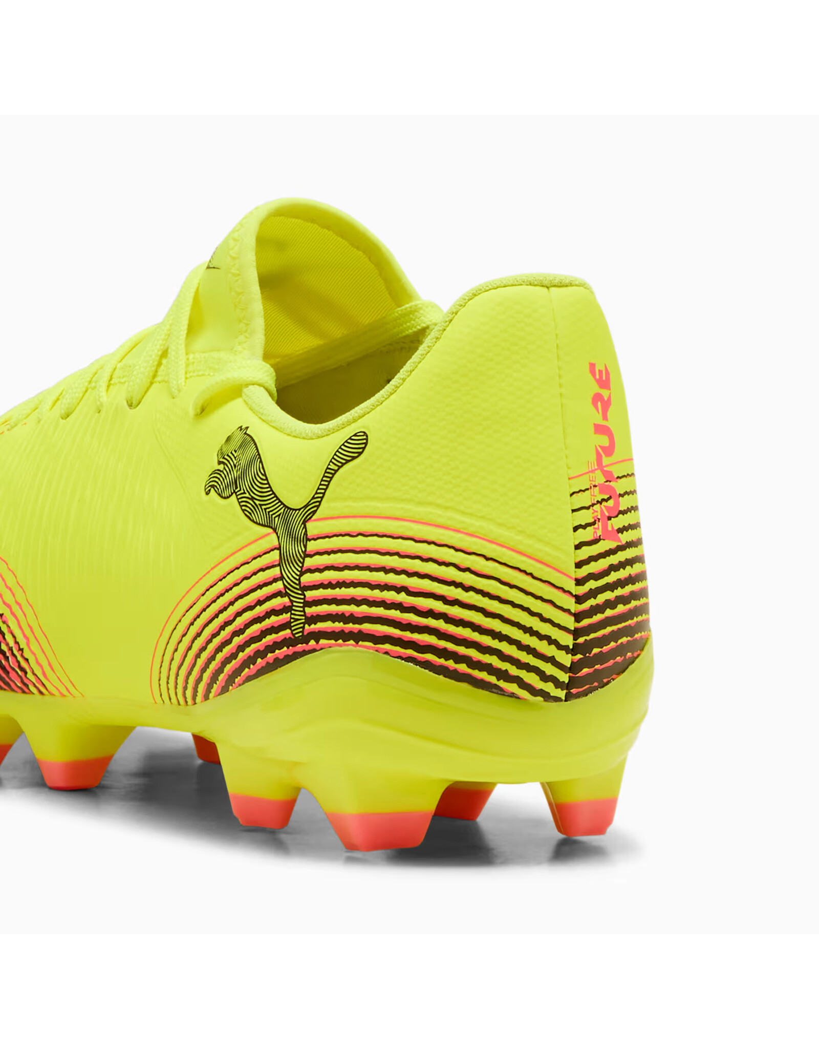 Puma FUTURE 8 PLAY FG/AG-Unisex-Yellow Alert-PUMA Black-Sun Struck