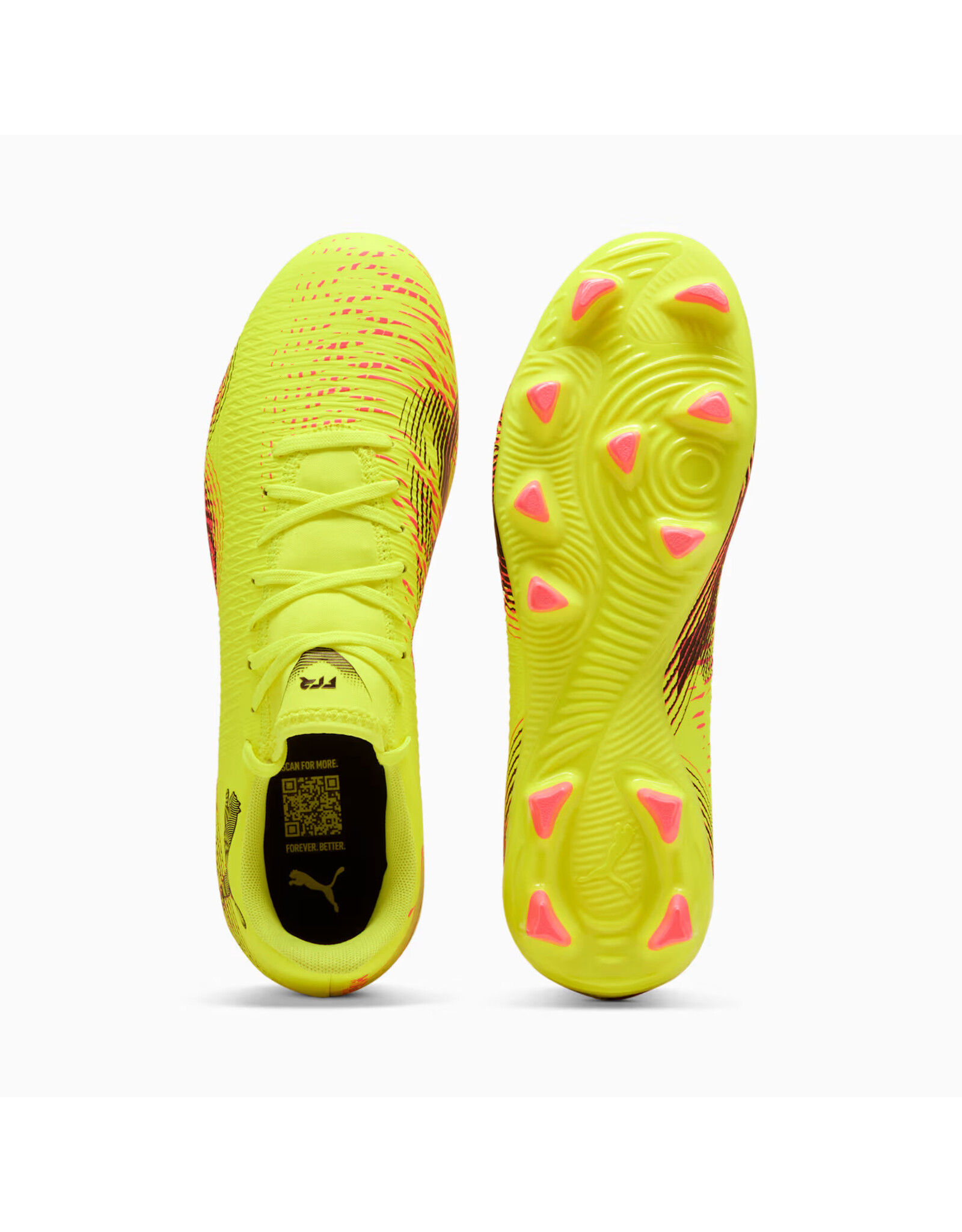 Puma FUTURE 8 PLAY FG/AG-Unisex-Yellow Alert-PUMA Black-Sun Struck