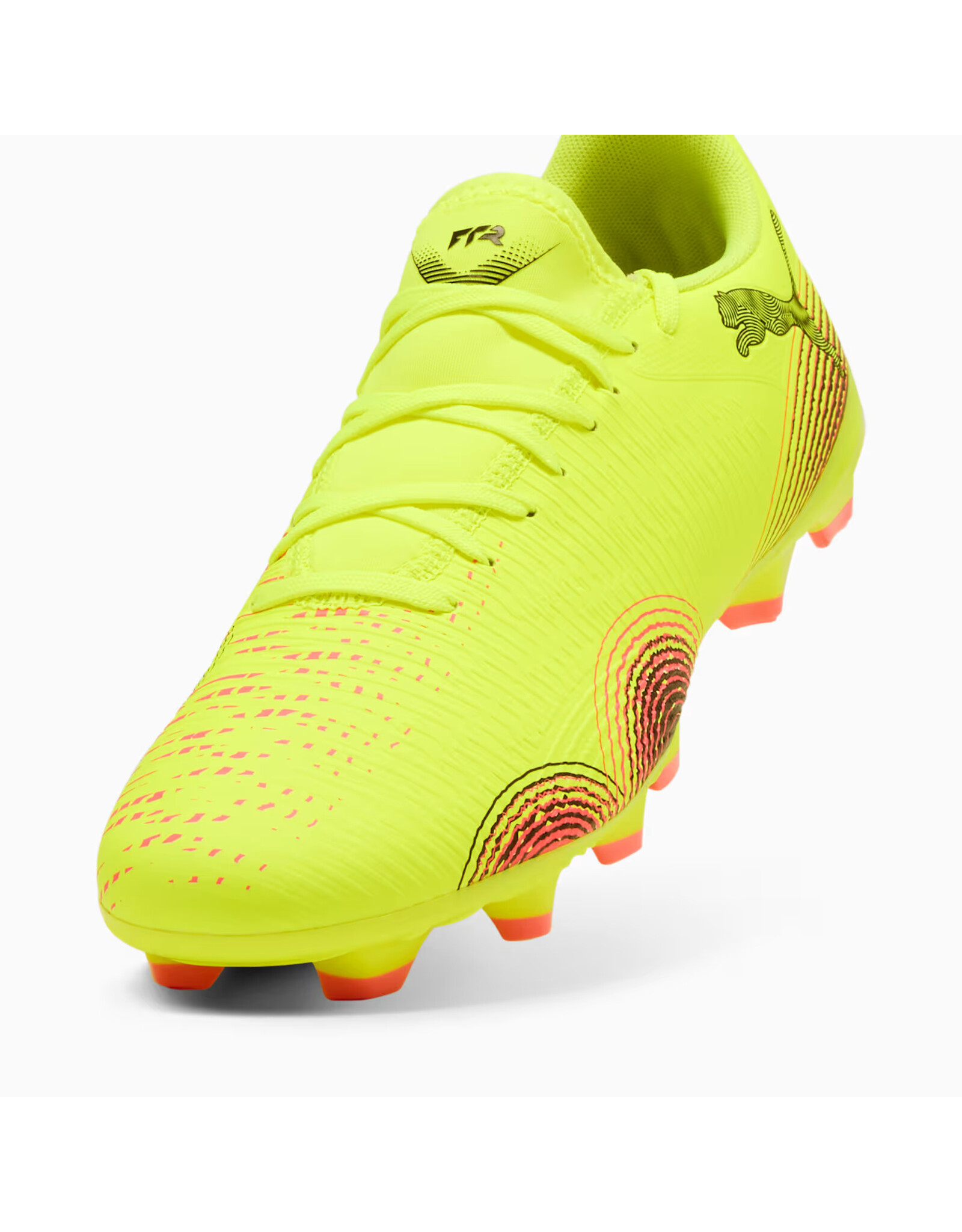 Puma FUTURE 8 PLAY FG/AG-Unisex-Yellow Alert-PUMA Black-Sun Struck