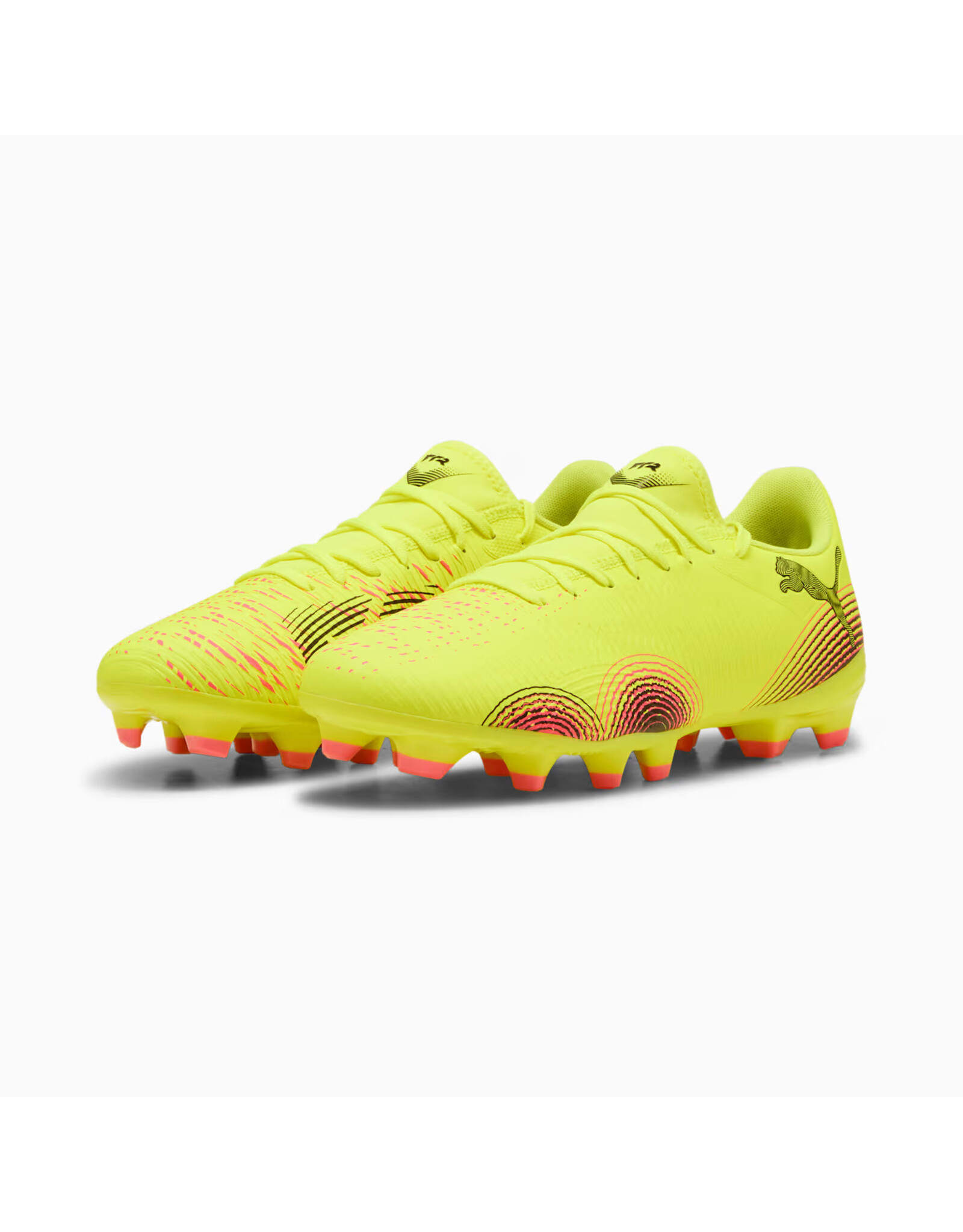Puma FUTURE 8 PLAY FG/AG-Unisex-Yellow Alert-PUMA Black-Sun Struck