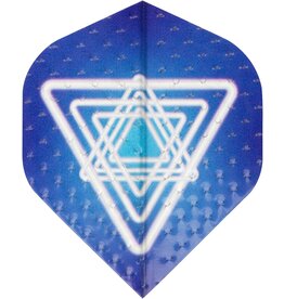Faver® Dartflights Blauw/Wit