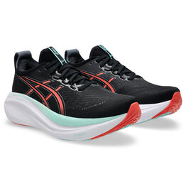 Asics GEL-NIMBUS 27-Heren-BLACK/CORAL REEF