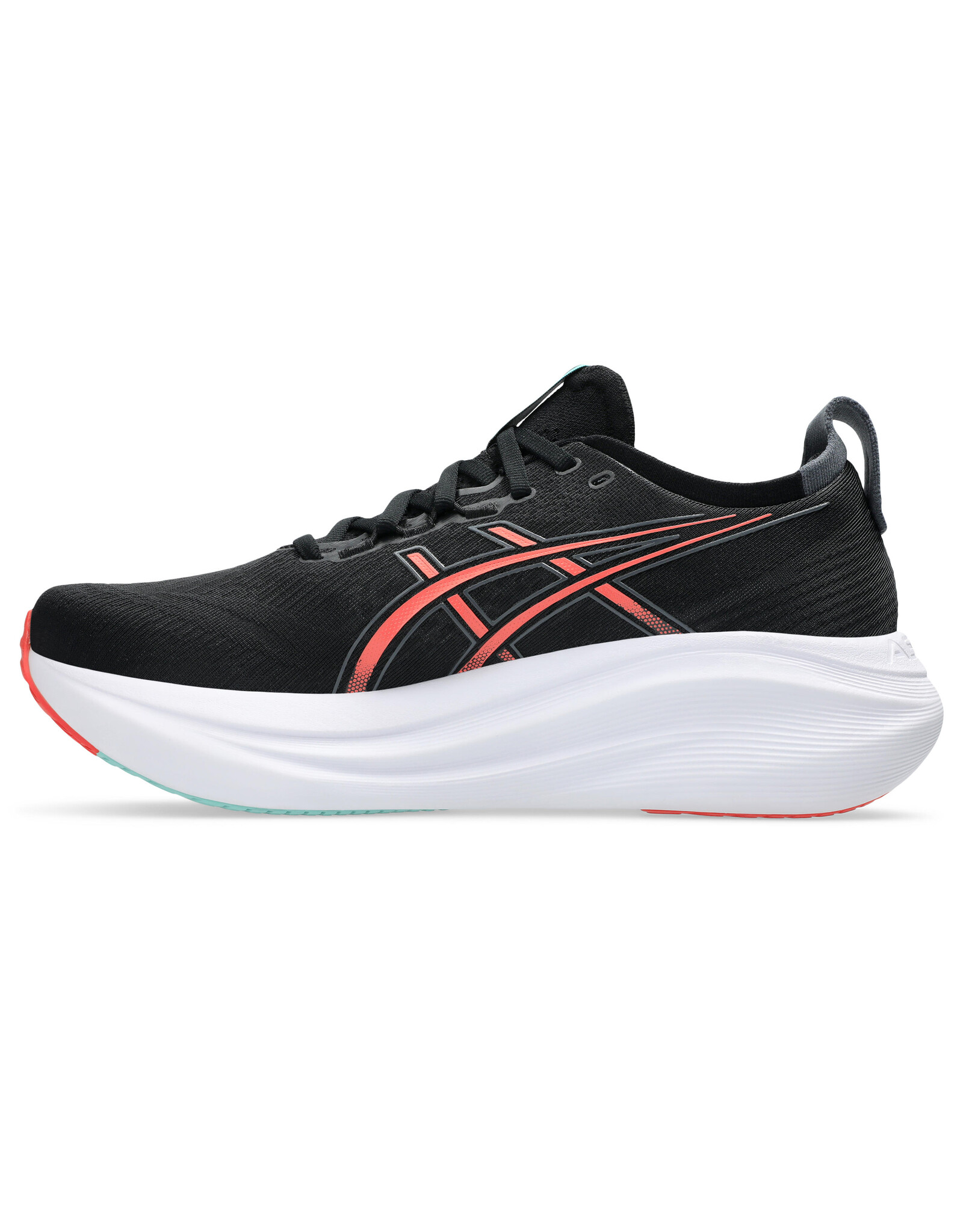 Asics GEL-NIMBUS 27-Heren-BLACK/CORAL REEF