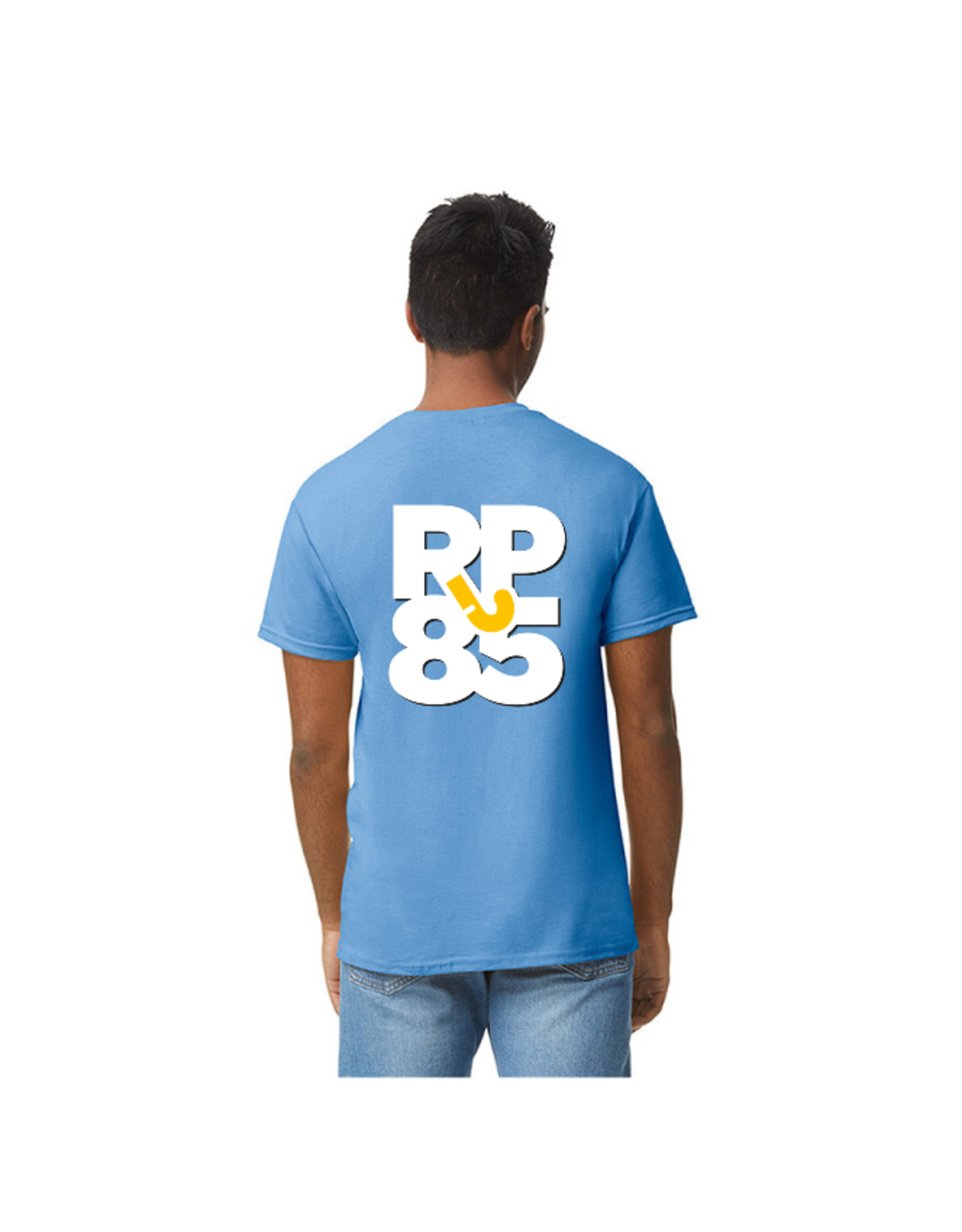 Gildan RP85 JAAR JUBILEUM SHIRT VOLWASSEN  LICHT BLAUW