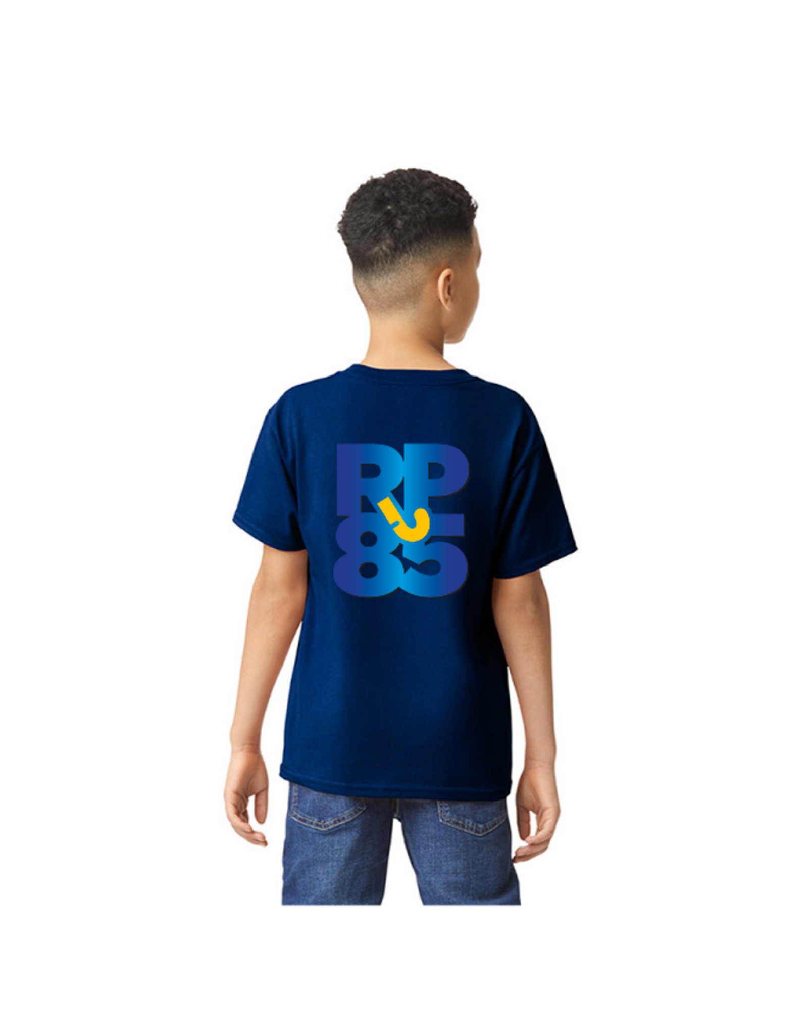 Gildan RP85 JAAR JUBILEUM SHIRT KINDEREN NAVY