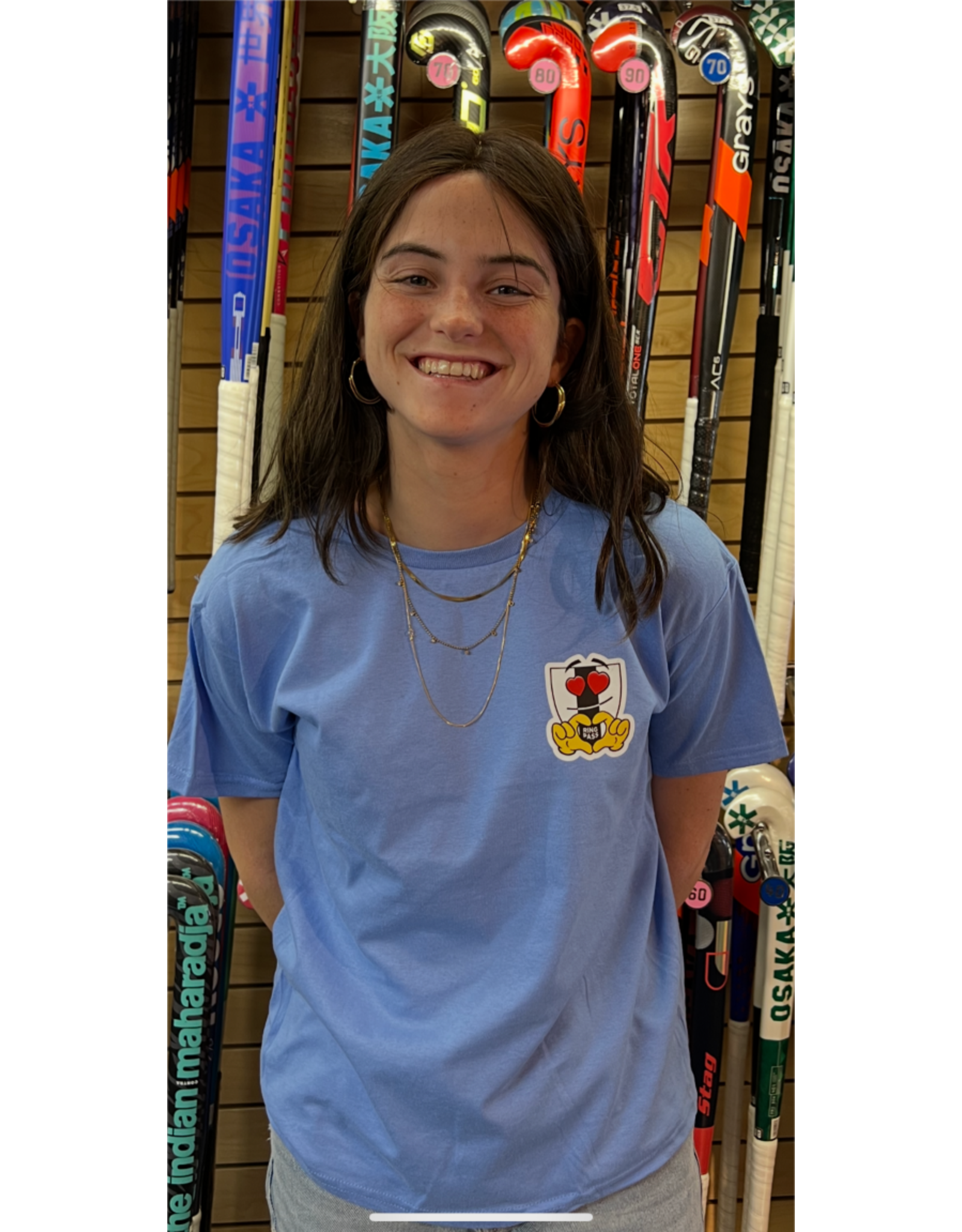 Gildan RP85 JAAR JUBILEUM SHIRT KINDEREN LICHT BLAUW