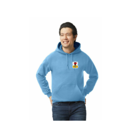 Gildan RP85 JAAR JUBILEUM SWEATER HOODED VOLWASSEN LICHT BLAUW