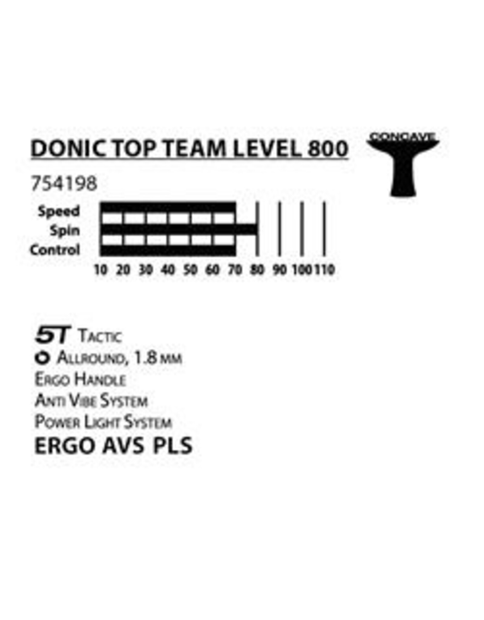 Donic Donic Top Team 800