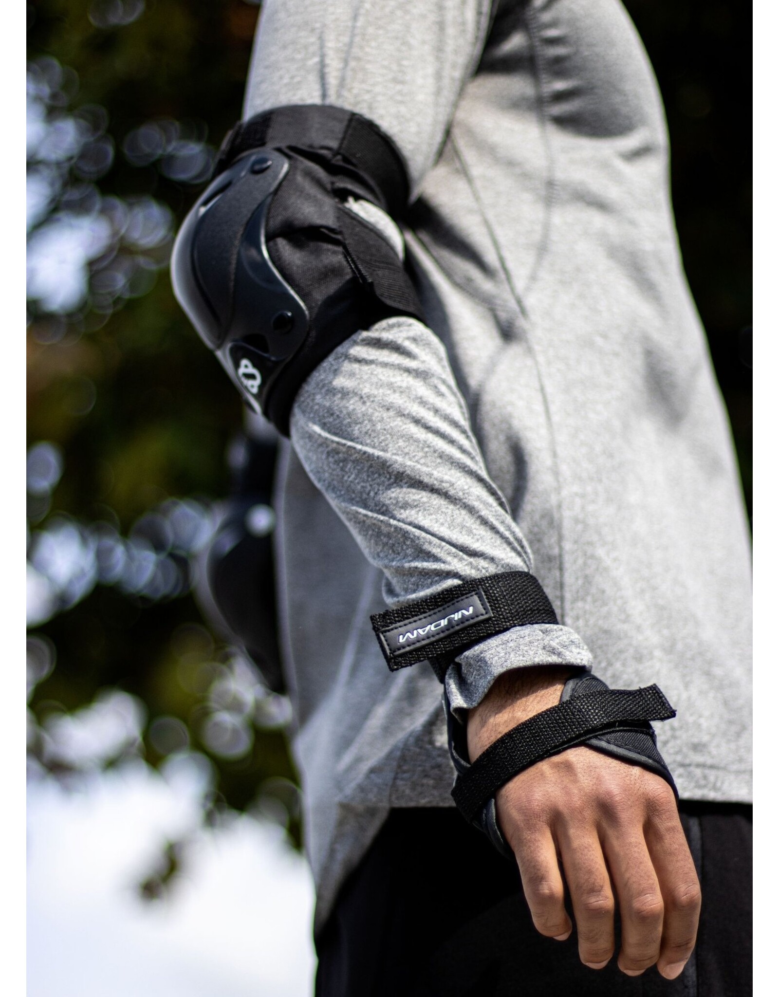 Nijdam Skate Beschermset Volwassenen - Ink Shield