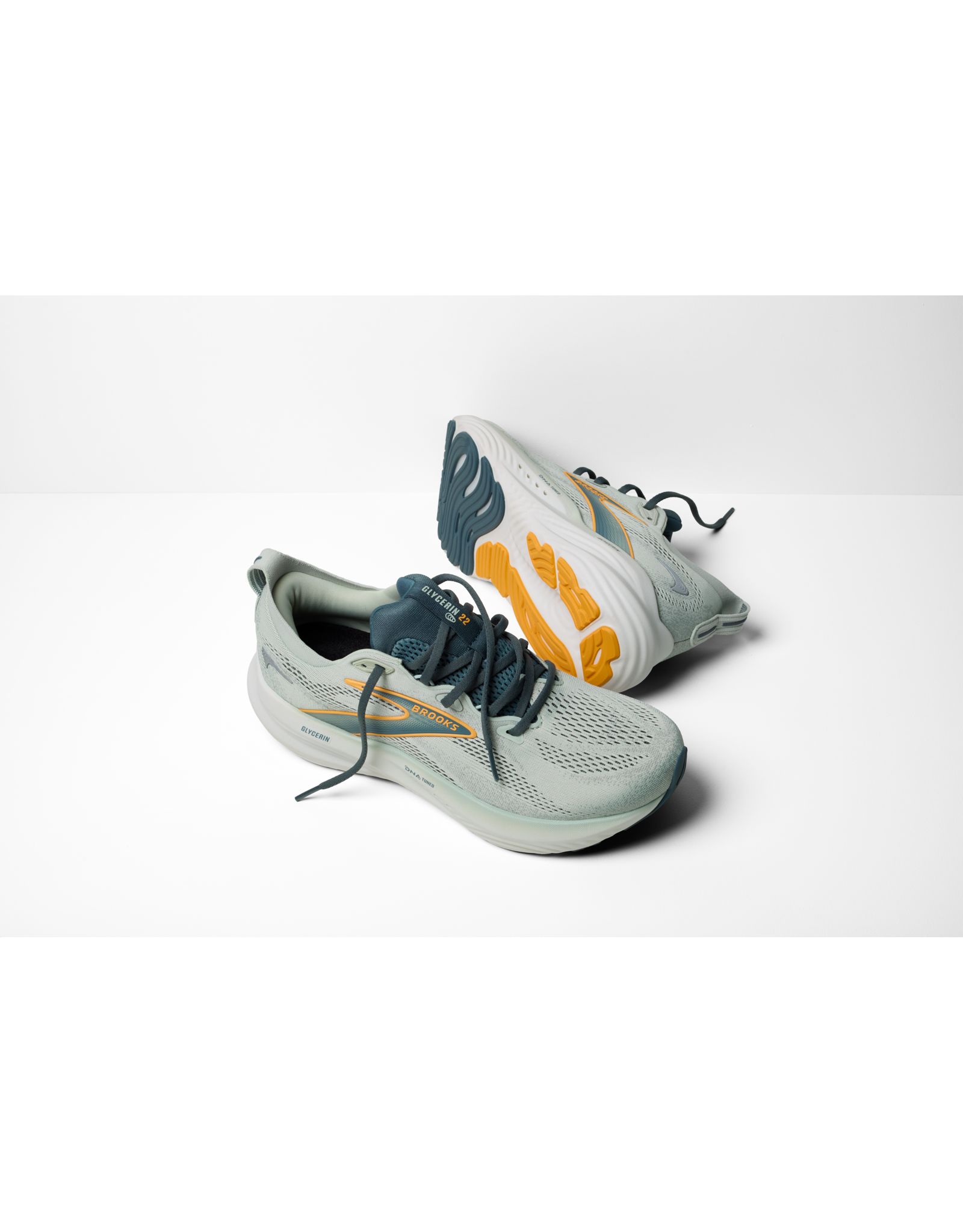 Brooks Glycerin 22-Heren-Smoke/Stormy/Orange