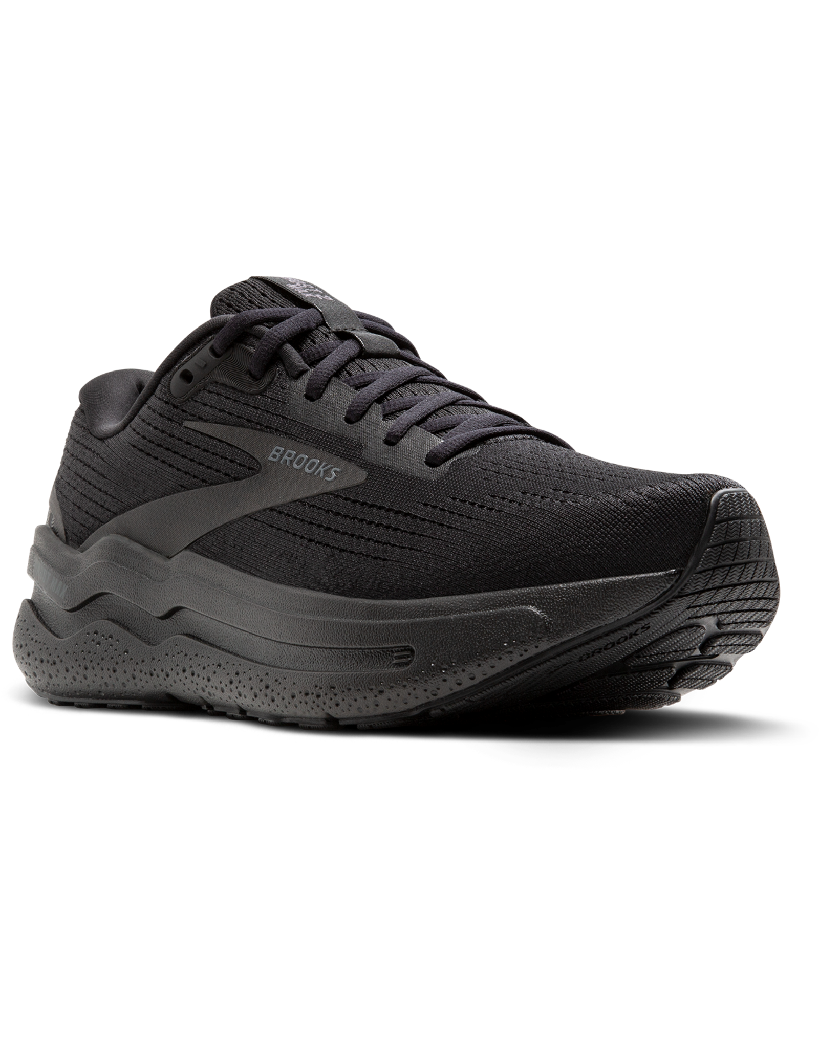Brooks Ghost Max 2 (2E) extra breed-Heren-Black/Black/Ebony