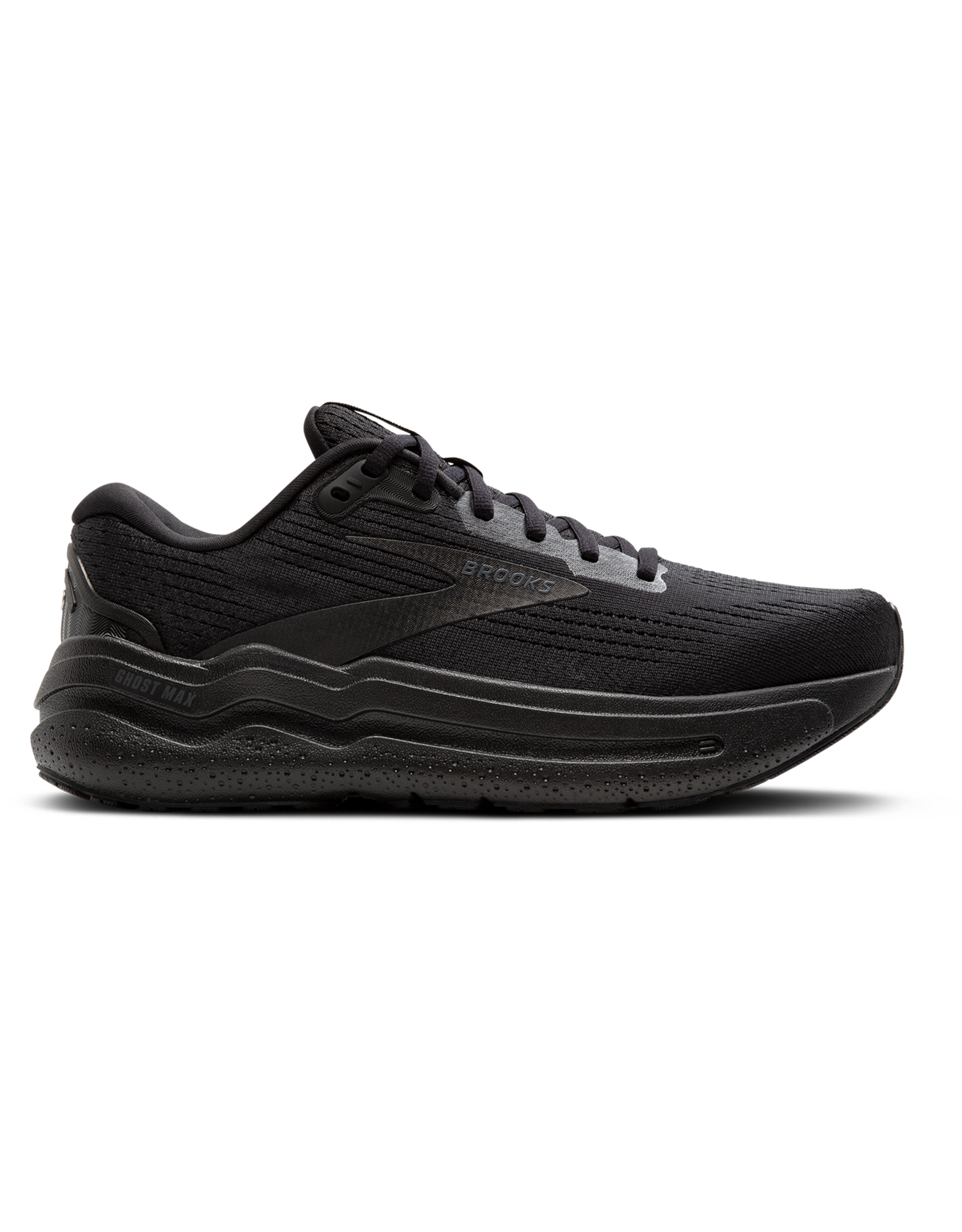 Brooks Ghost Max 2 (2E) extra breed-Heren-Black/Black/Ebony