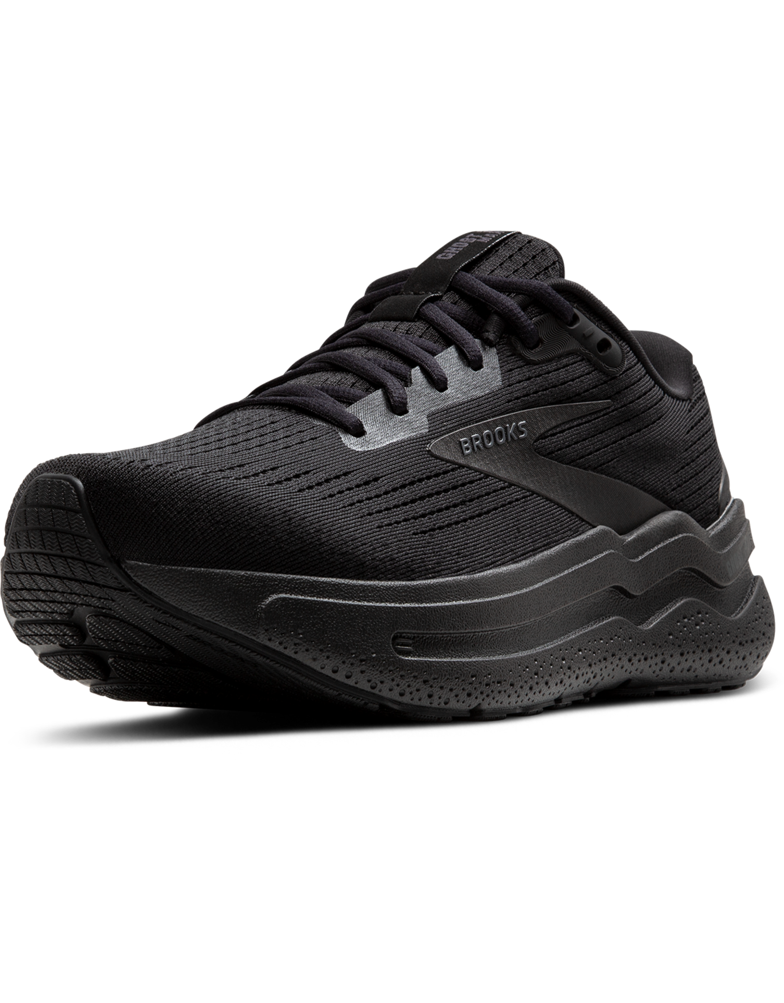 Brooks Ghost Max 2 (2E) extra breed-Heren-Black/Black/Ebony