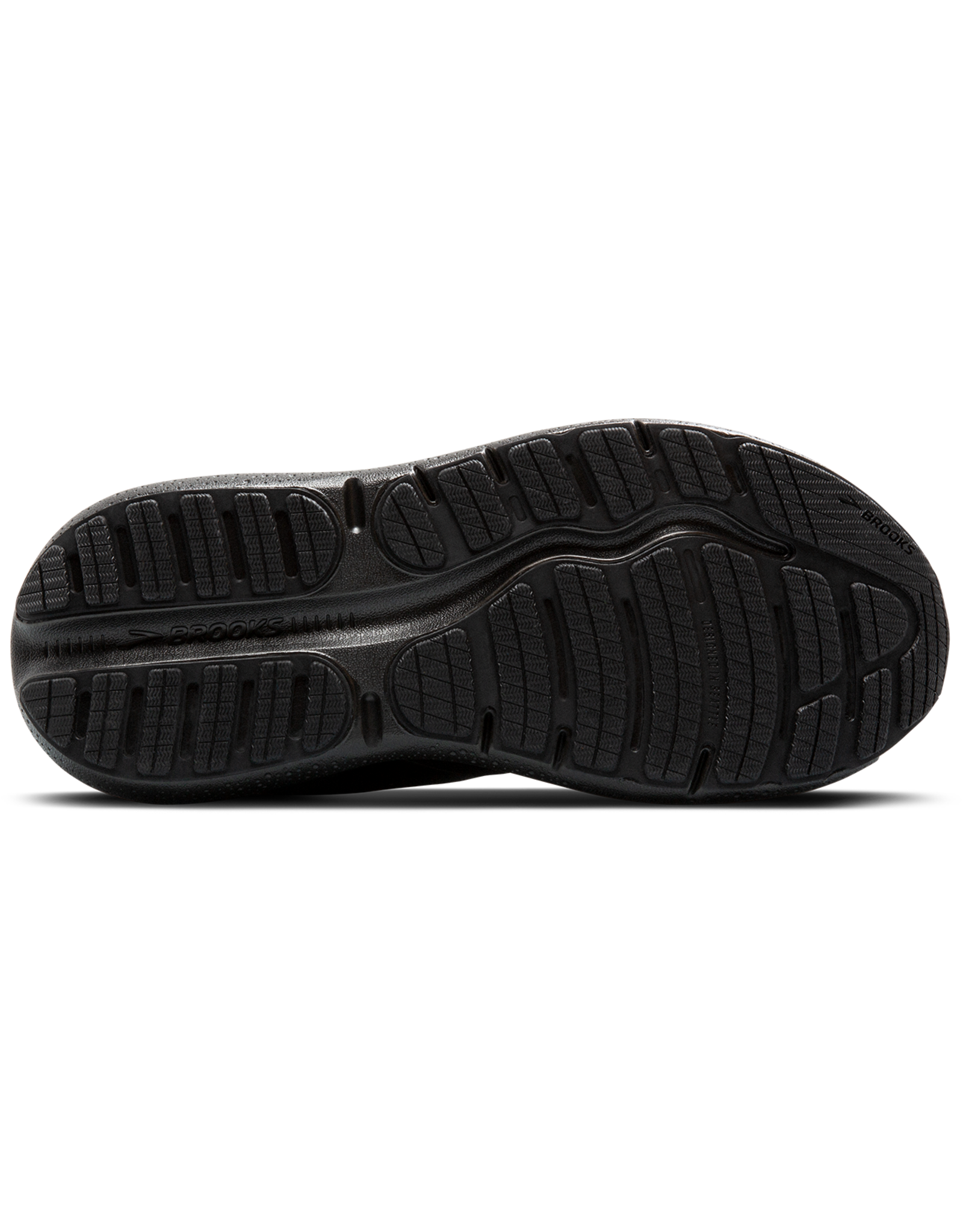Brooks Ghost Max 2 (2E) extra breed-Heren-Black/Black/Ebony