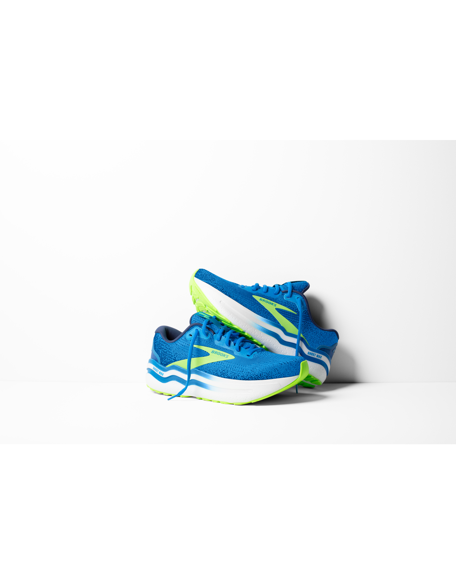 Brooks Ghost Max 2-Heren-Dutch Blue/Green Gecko/Peacoat