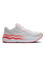Brooks Ghost Max 2-Dames-White/Hot Coral