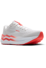 Brooks Ghost Max 2-Dames-White/Hot Coral