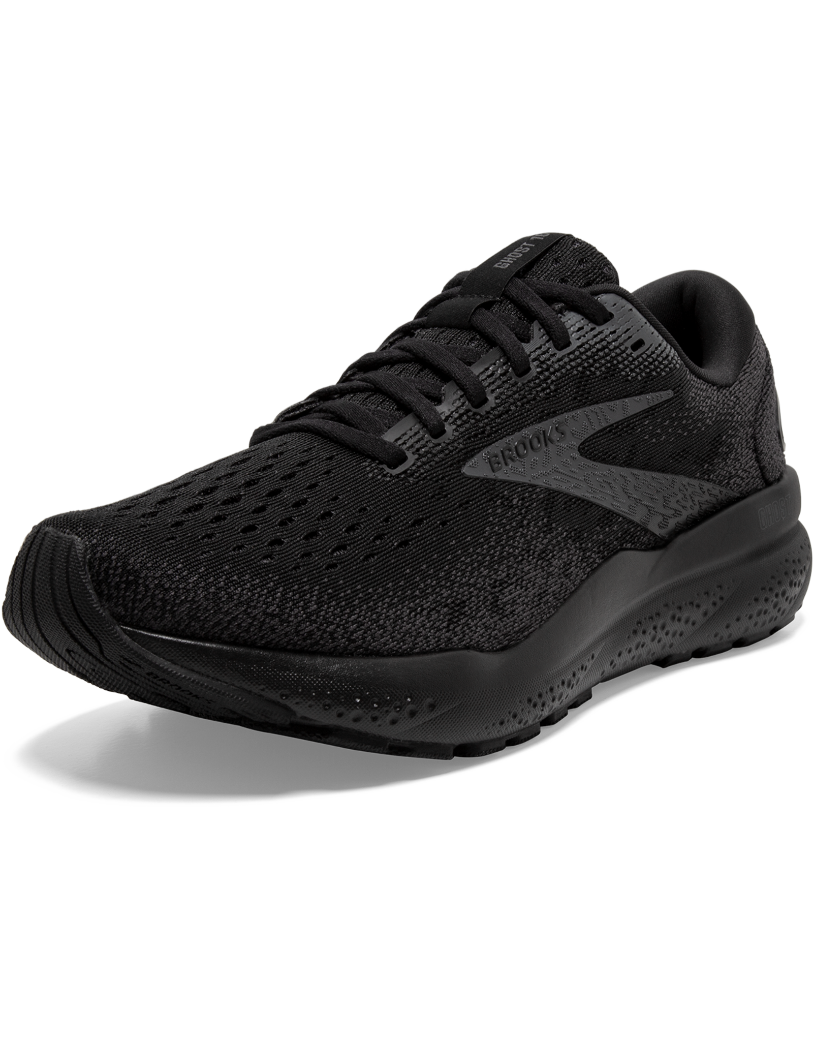 Brooks Ghost 16 (2A) Extra Smal-Dames-Black/Black/Ebony