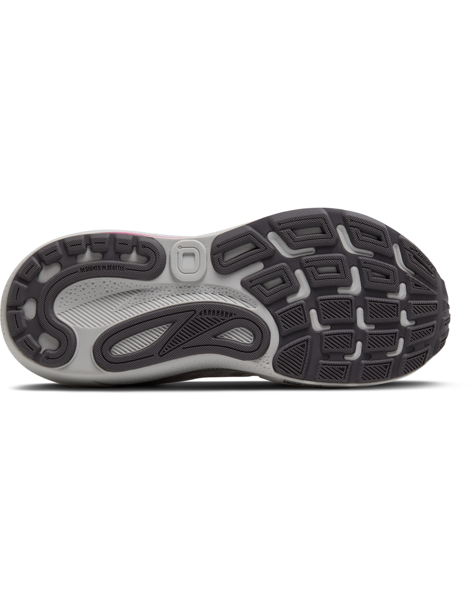 Brooks Adrenaline GTS 24-Dames-Oyster/Excalibur/Pink