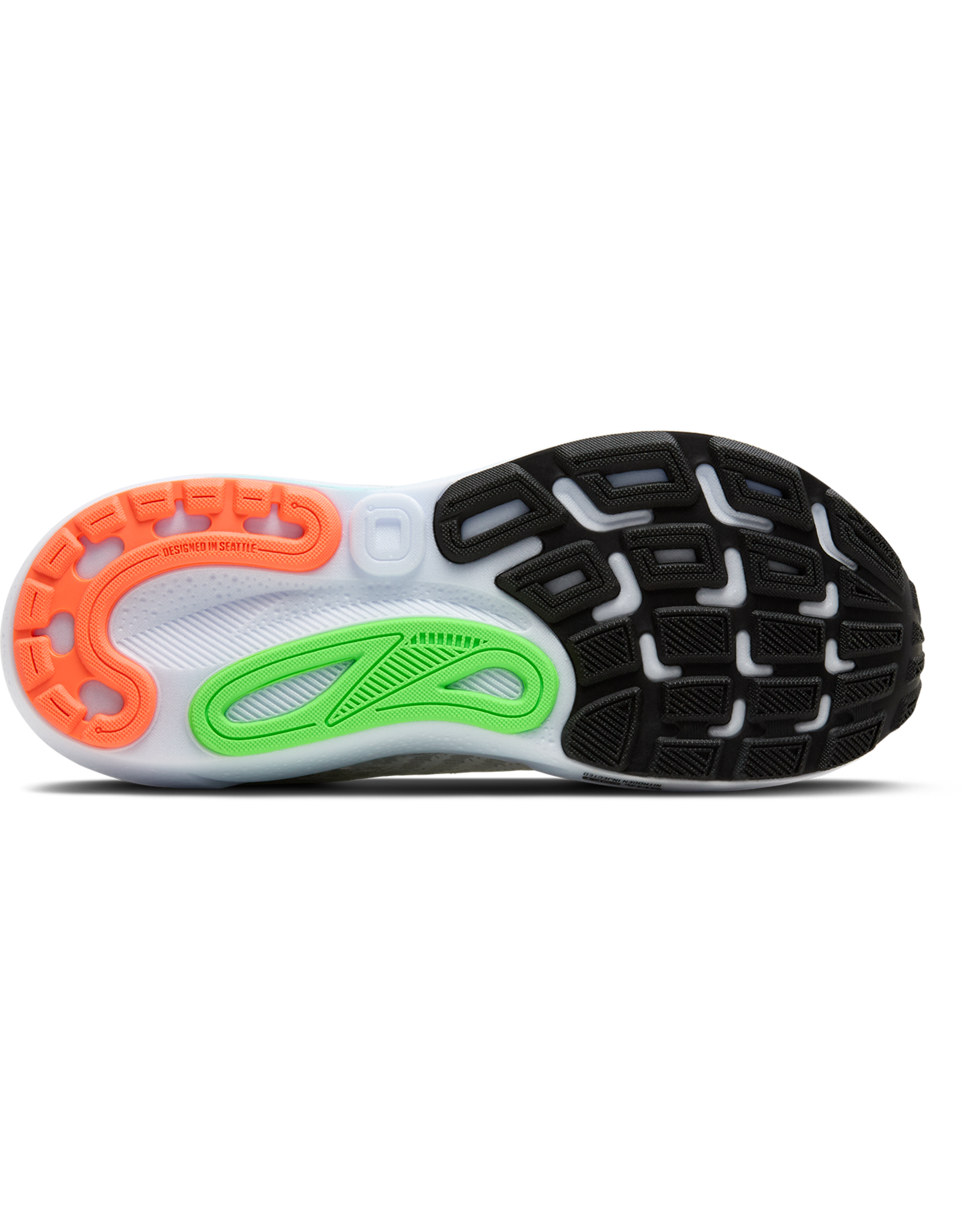 Brooks Adrenaline GTS 24-Heren-White/Gecko/Atomizer