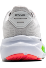 Brooks Ghost 17-Heren-White/Pink Clay/Gecko