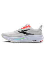 Brooks Ghost 17-Heren-White/Pink Clay/Gecko