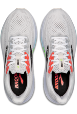 Brooks Ghost 17-Heren-White/Pink Clay/Gecko