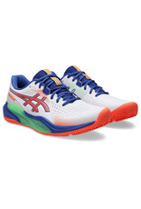 Asics GEL-CHALLENGER 15 PADEL-Heren-WHITE/VIVID CORAL