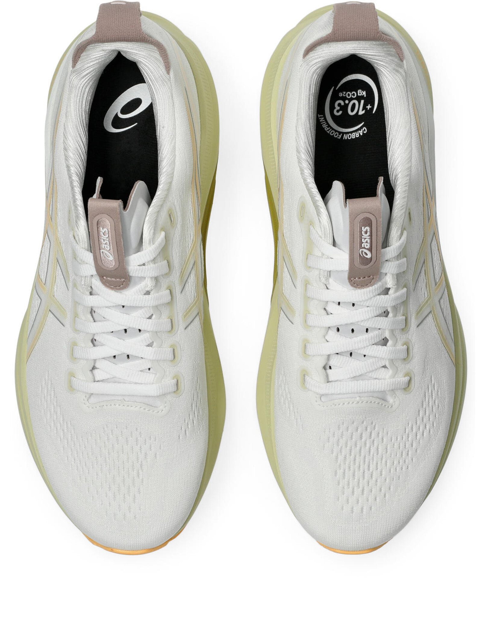 Asics GEL-KAYANO 32-Heren-WHITE/ORANGE GLOW